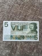 5 gulden Vondel 1966, Postzegels en Munten, Bankbiljetten | Nederland, Ophalen of Verzenden, 5 gulden, Los biljet