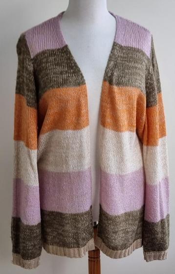 Zhenzi gekleurd loshangend vest mt. 50/52 (L) NIEUW beschikbaar voor biedingen