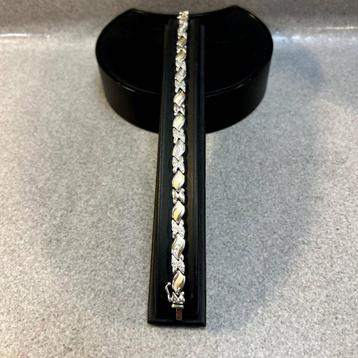 Gouden Armband | 14k | 13,36g | witgoud | 19,5g | 382065 beschikbaar voor biedingen