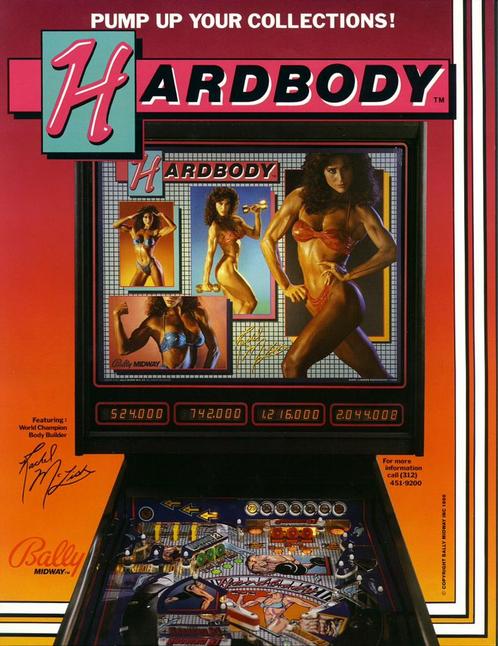 Bally Midway Hardbody elektronische Flipperkast uit 1984, Verzamelen, Automaten | Flipperkasten, Gebruikt, Elektronisch, Flipperkast
