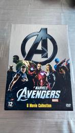 Prachtige Marvel Avengers 6 dvd-box, Cd's en Dvd's, Dvd's | Actie, Ophalen of Verzenden, Vanaf 12 jaar, Zo goed als nieuw, Actie