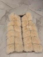 Bont bodywarmer real fur 100%, Kleding | Dames, Ophalen of Verzenden, Zo goed als nieuw, Bruin