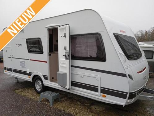 Dethleffs C'Go 495 qsk Stapelbed!, Caravans en Kamperen, Caravans, Bedrijf, tot en met 5, 1000 - 1250 kg, Treinzit, Dethleffs