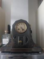 Oude klok, loopt, glas stuk, wijzer los, Antiek en Kunst, Ophalen of Verzenden