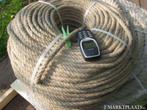 Hennep Touw Zacht Zuiver 4 strengs, Info@alletouw.nl, Ophalen of Verzenden, Trekwei 13, Alletouw