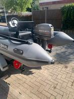 Rubberboot Trident IB430 met 30 pk Mariner motor en trailer, Ophalen, Gebruikt