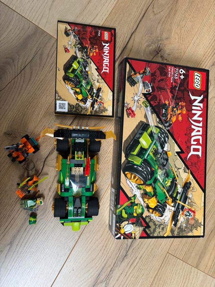 79-  Lego Ninjago Lloyd's Race Auto 71763, Kinderen en Baby's, Speelgoed | Duplo en Lego, Zo goed als nieuw, Lego, Complete set