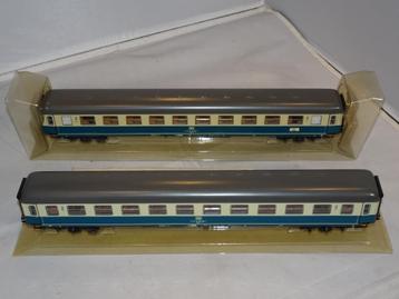 2 x Marklin passagierswagon 4292 (1x licht) in OVP (#735) beschikbaar voor biedingen