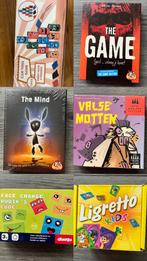 Diverse spellen, Hobby en Vrije tijd, Gezelschapsspellen | Kaartspellen, Een of twee spelers, Ophalen of Verzenden, Nieuw