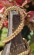 Prachtige Franco schakel 14k gouden ketting 3.3 mm, Montageweg 35, Nieuw, Ophalen of Verzenden, La Myrla Jewelry