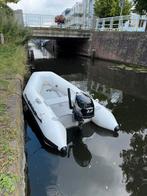 Quicksilver trendy airdeck 2.40 met Mercury 5pk motor, Watersport en Boten, Ophalen, Zo goed als nieuw, Benzine, 5 tot 10 pk