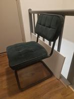 Groene stoel voor bureau of elders, Huis en Inrichting, Stoelen, Ophalen, Gebruikt, Overige kleuren, Metaal