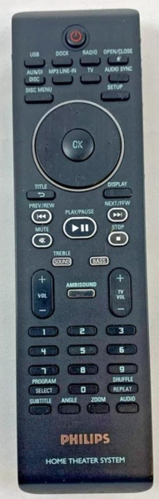 Philips Home Theater System afstandsbediening 2422 5490 1361, Audio, Tv en Foto, Afstandsbedieningen, Zo goed als nieuw, Verzenden