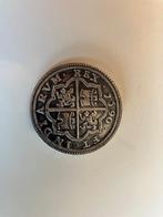 grote nageslagen Spaanse penning (4 cm diameter) van 1590, Postzegels en Munten, Ophalen of Verzenden, Overige materialen, Buitenland