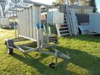 Steigerwagen met Steiger van 10.20 m werkhoogte, Ophalen, Zo goed als nieuw, Rolsteiger of Kamersteiger, 5 meter of hoger