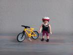 Playmobil - Mountainbikster, Vrouw met Mountainbike, Ophalen of Verzenden, Zo goed als nieuw, Complete set