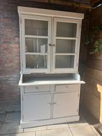 Brocante landelijke vintage buffelkast, Ophalen, Gebruikt, 100 tot 150 cm, 200 cm of meer
