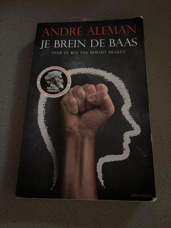 André Aleman - Je brein de baas, Boeken, Psychologie, Zo goed als nieuw, Cognitieve psychologie, Ophalen of Verzenden