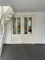 Ensuite deuren / dubbele deuren, Doe-het-zelf en Verbouw, Deuren en Horren, Ophalen, Zo goed als nieuw, Binnendeur, 200 tot 215 cm