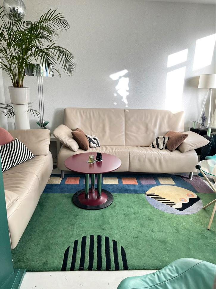 Memphis vloerkleed, jaren ‘80, postmodern design, groen, Huis en Inrichting, Stoffering | Tapijten en Kleden, Gebruikt, 200 cm of meer