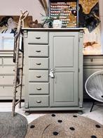 Meidenkast spekkast linnenkast ladekast commode biedermeier, Ophalen