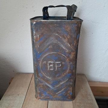 BP olieblik motorolie benzineblik  beschikbaar voor biedingen