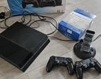 Playstation 4 PS4 Slim 500GB inclusief 2 controllers, lader, Spelcomputers en Games, Spelcomputers | Sony PlayStation 4, 500 GB