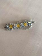 Armbandje met Engeltjes en strass van Pilgrim, Overige materialen, Gebruikt, Geel, Ophalen of Verzenden