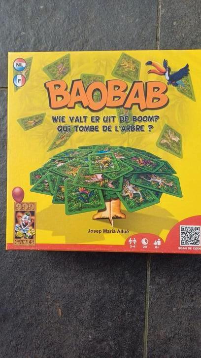 Spel baobab, Hobby en Vrije tijd, Gezelschapsspellen | Kaartspellen, Zo goed als nieuw, Ophalen of Verzenden
