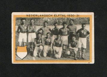 Voetbalplaatje Nederlandsch Elftal 1930/1931 (396). beschikbaar voor biedingen