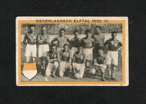 Voetbalplaatje Nederlandsch Elftal 1930/1931 (396)., Verzamelen, Overige Verzamelen, Zo goed als nieuw, Ophalen of Verzenden