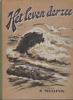 Mellink, Het leven der zee, Klaverblad, Natuur, Zee, Ophalen of Verzenden, Zo goed als nieuw, Mellink, Plaatjesalbum
