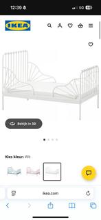 Meegroeibed MINNEN Ikea, Kinderen en Baby's, Kinderkamer | Bedden, Ophalen, Gebruikt, 70 tot 85 cm, Lattenbodem