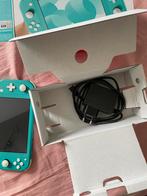 Nintendo Switch Lite Turquoise - Compleet ZGAN, Ophalen of Verzenden, Turquoise, Zo goed als nieuw