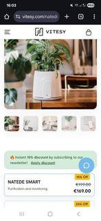 Natede Smart Air Purifier, Ophalen, Nieuw, Luchtontvochter