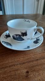 Francien#kop en schotel#Krieltje, Ophalen of Verzenden, Zo goed als nieuw, Porselein, Kop en/of schotel