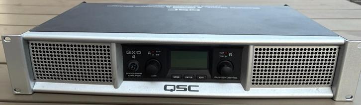QSC GXD 4 digitale versterker, Muziek en Instrumenten, Versterkers | Keyboard, Monitor en PA, Gebruikt, 1000 watt of meer, Ophalen of Verzenden