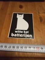 Witte kat batterijen, Ophalen of Verzenden, Zo goed als nieuw