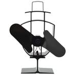Kachelventilator ventilator met 2 vinnen GRATIS BEZORGD!, Huis en Inrichting, Kachels, Verzenden, Nieuw, Vrijstaand, Overige soorten