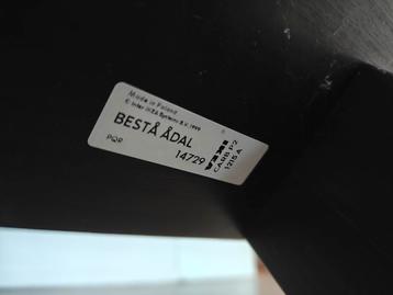 Zwart TV meubel - Ikea Besta adal - afbeelding 9