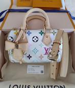 Louis Vuitton Speedy Nano Multicolor, Sieraden, Tassen en Uiterlijk, Tassen | Damestassen, Verzenden, Zo goed als nieuw, Bruin