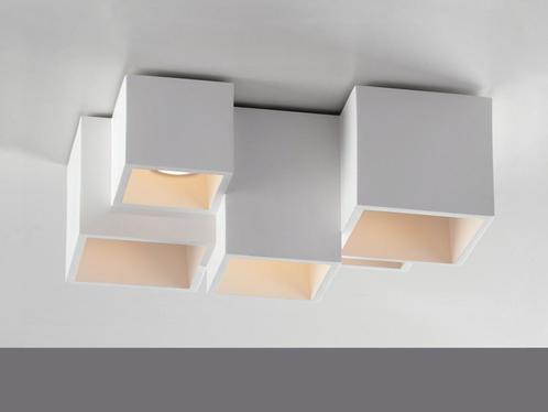 BLOQ 5.0 design opbouwspots, NIEUW !, Huis en Inrichting, Lampen | Spots, Nieuw, Plafondspot of Wandspot, Metaal of Aluminium