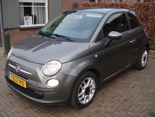 Fiat 500 1.2 Lounge 2010 Grijs, Auto's, Fiat, Bedrijf, ABS, Airbags, Airconditioning, Alarm, Boordcomputer, Centrale vergrendeling