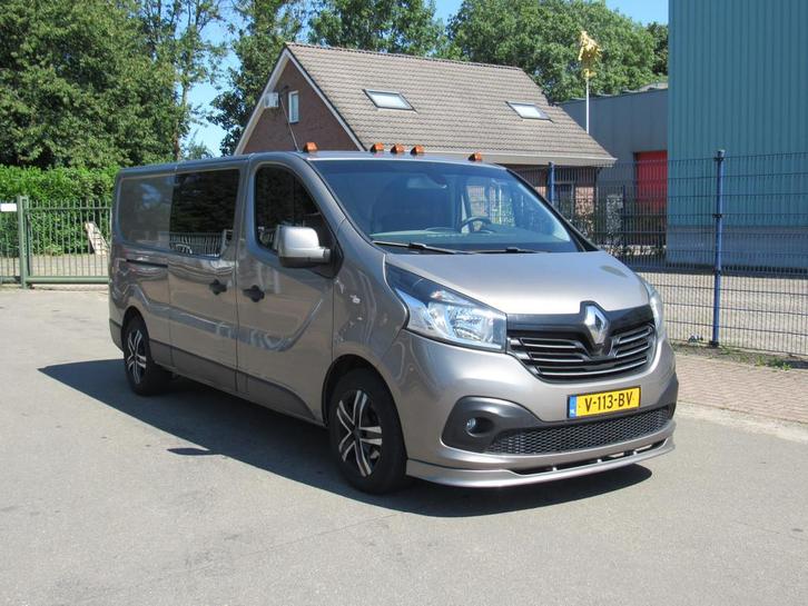 Renault Trafic 1.6 dCi T29 L2H1 DC Luxe Energy (bj 2016), Auto's, Bestelauto's, Bedrijf, Te koop, ABS, Achteruitrijcamera, Airconditioning