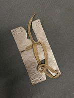 Bruin lederen ventielbeschermer voor trompet, Geen, Nieuw, Ophalen of Verzenden, Trompet