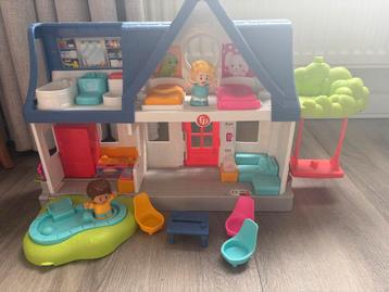 Fisher-Price Poppenhuis met Accessoires beschikbaar voor biedingen