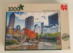 Puzzle New York Central Park (1000 stukjes), Ophalen of Verzenden, 500 t/m 1500 stukjes, Gebruikt, Legpuzzel