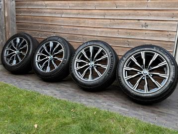 Orig BMW X5 X6 Styling 740M 20 inch velgen + winterbanden beschikbaar voor biedingen