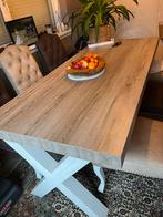 Mooie tafel, Huis en Inrichting, Tafels | Eettafels, 100 tot 150 cm, Grenenhout, Rechthoekig, Zo goed als nieuw