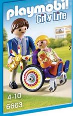 Playmobil 6663 Kindje in Rolstoel - Compleet!, Ophalen of Verzenden, Zo goed als nieuw, Complete set